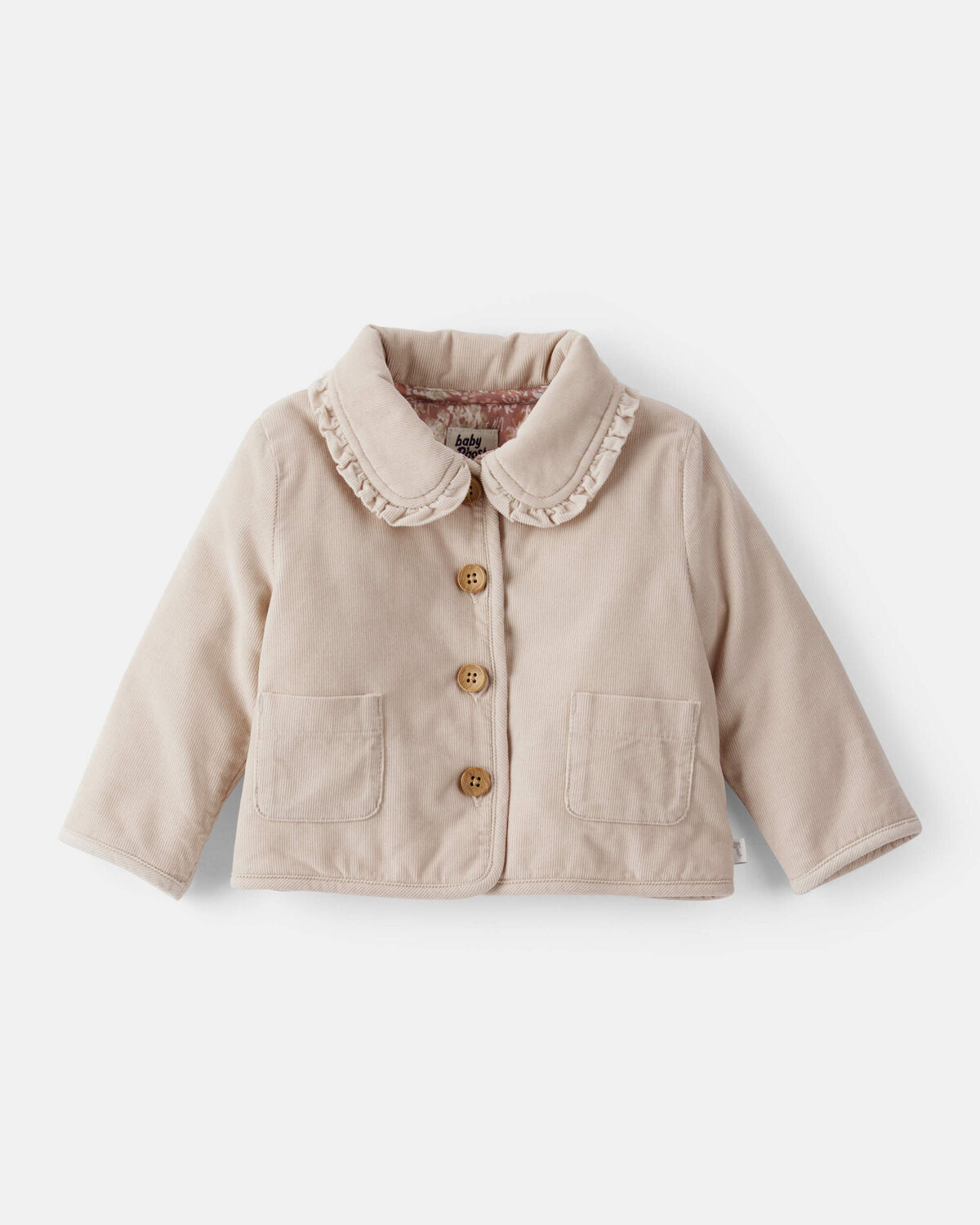 Baby Girl Corduroy Fashion Jacket - Brown | Carter's Inc