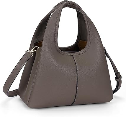 JQWSVE Small Tote Bag for Women Trendy Shoulder Handbag Pebble Leather Top-handle Satchel Bag Des... | Amazon (US)