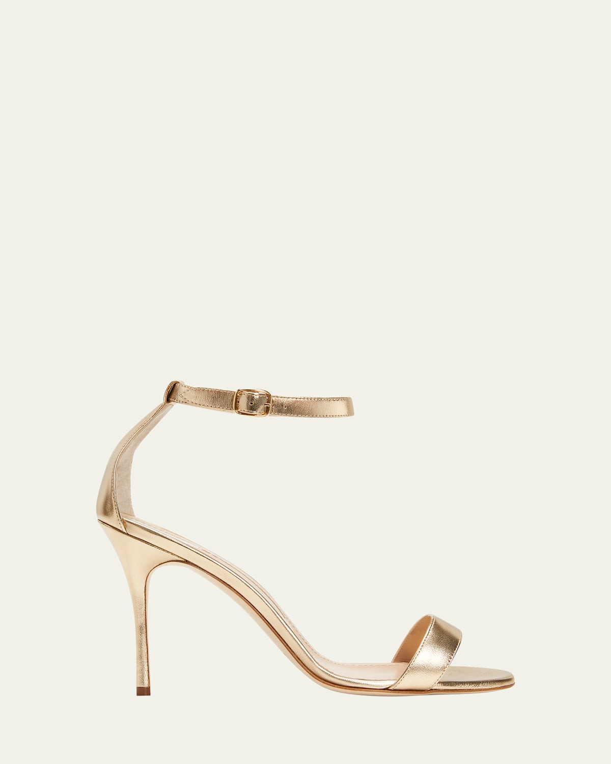 Chaos Metallic Ankle-Strap Stiletto Sandals | Bergdorf Goodman