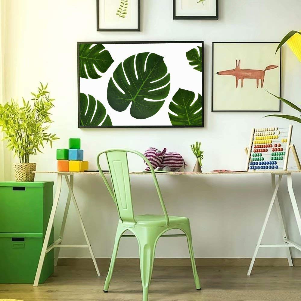 60Pcs Tropical Party Decorations Supplies Tropical Palm Leaves Hibiscus Flower Simulation Artific... | Amazon (US)