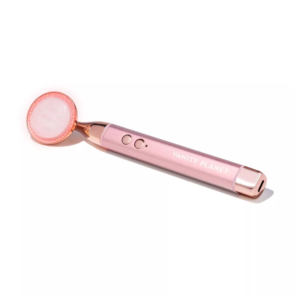 Vanity Planet LED Rose Quartz Wand Face Roller ​- 1ct | Target