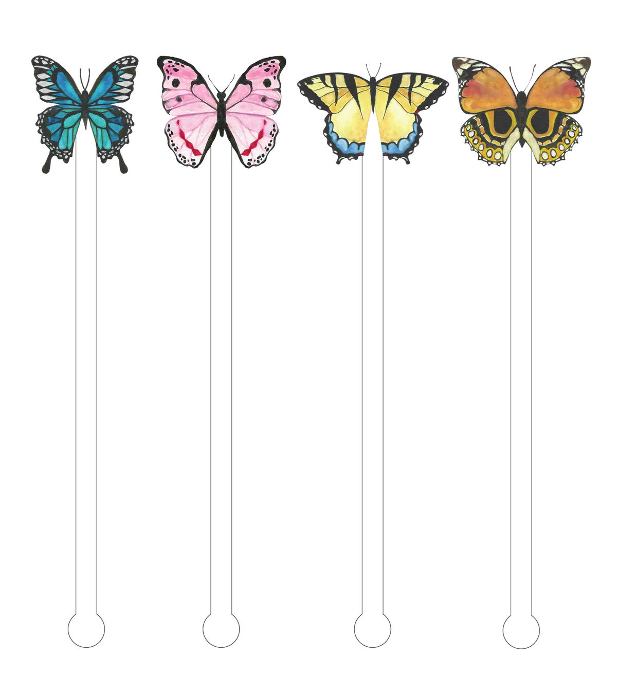 Butterfly Stir Sticks | Britt +Beks