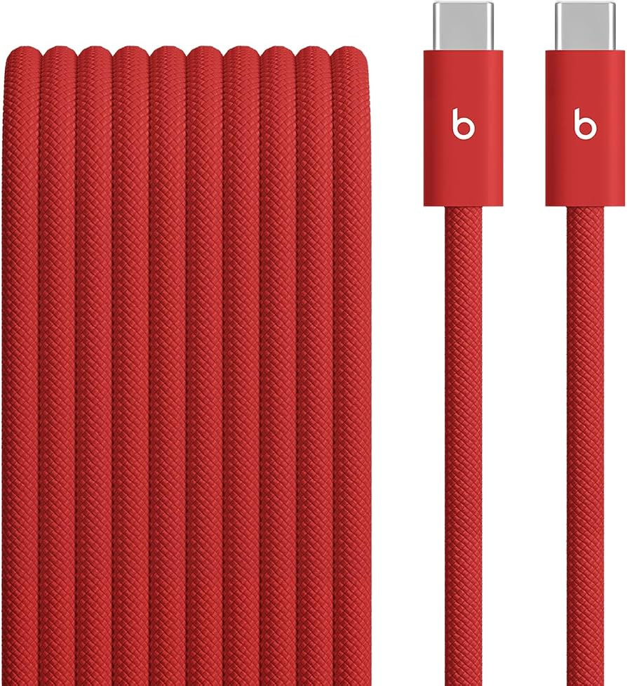 Beats 240W USB-C to USB-C Braided Cable, Fast Charging, Durable/Tangle Free, Compatible with Appl... | Amazon (US)