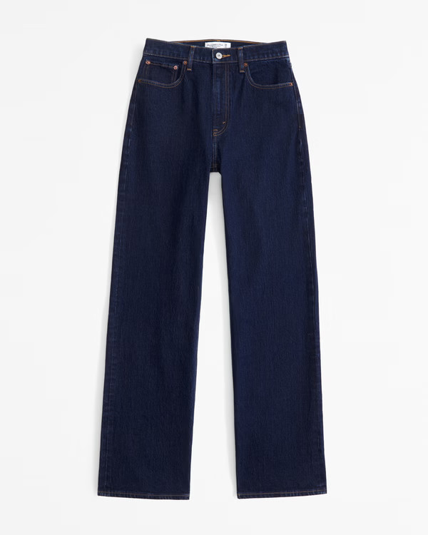 High Rise 90s Relaxed Jean | Abercrombie & Fitch (US)
