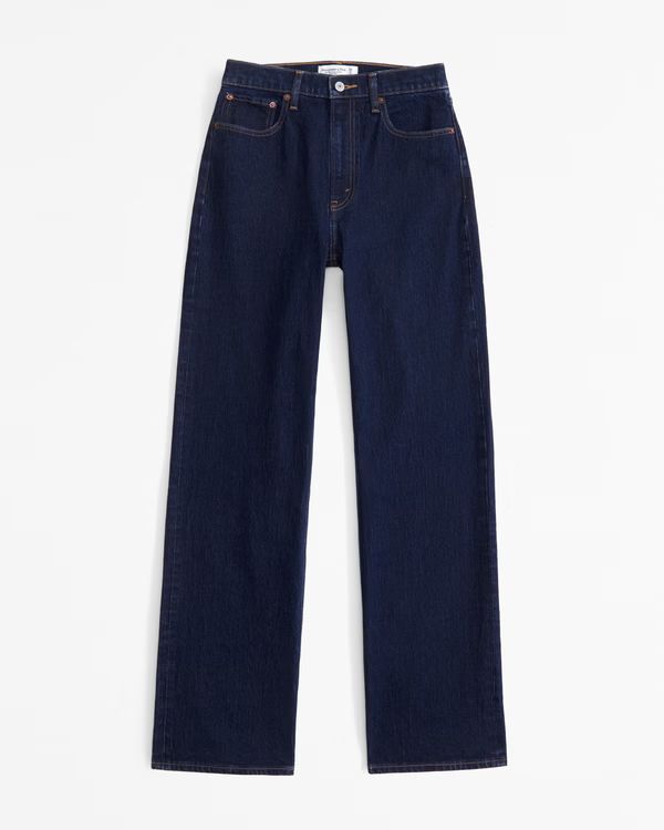 Women's High Rise 90s Relaxed Jean | Women's Bottoms | Abercrombie.com | Abercrombie & Fitch (US)