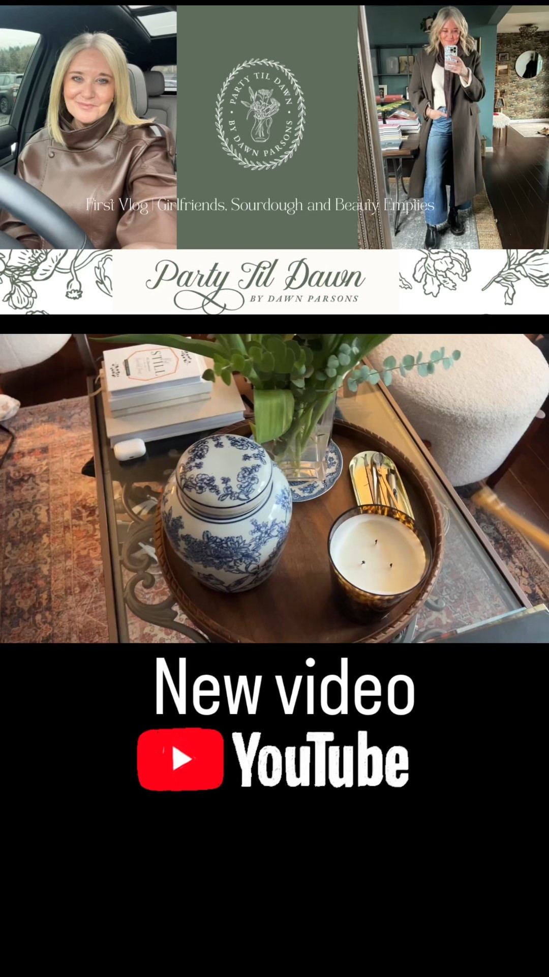 NEW YouTube video is up!  Comment WATCH and I’ll send you the link!! 

If you’re a YouTube watcher I would LOVE for you to subscribe ❤️ This week’s video is vlog style, but I also go into depth on other topics like my planner, my greenhouse, a capsule wardrobe and MORE! 

#youtube #midlife #youtubecreator #Over50 #over40

#LTKdayinmylife #LTKvlog #LTKOver40