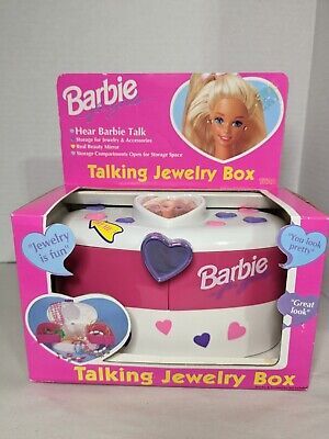 Vintage Barbie Talking Jewelry Box 1995 Works  | eBay | eBay US