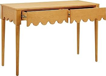 Tov Furniture Oodle Natural Ash 2-Drawer Desk | Amazon (US)