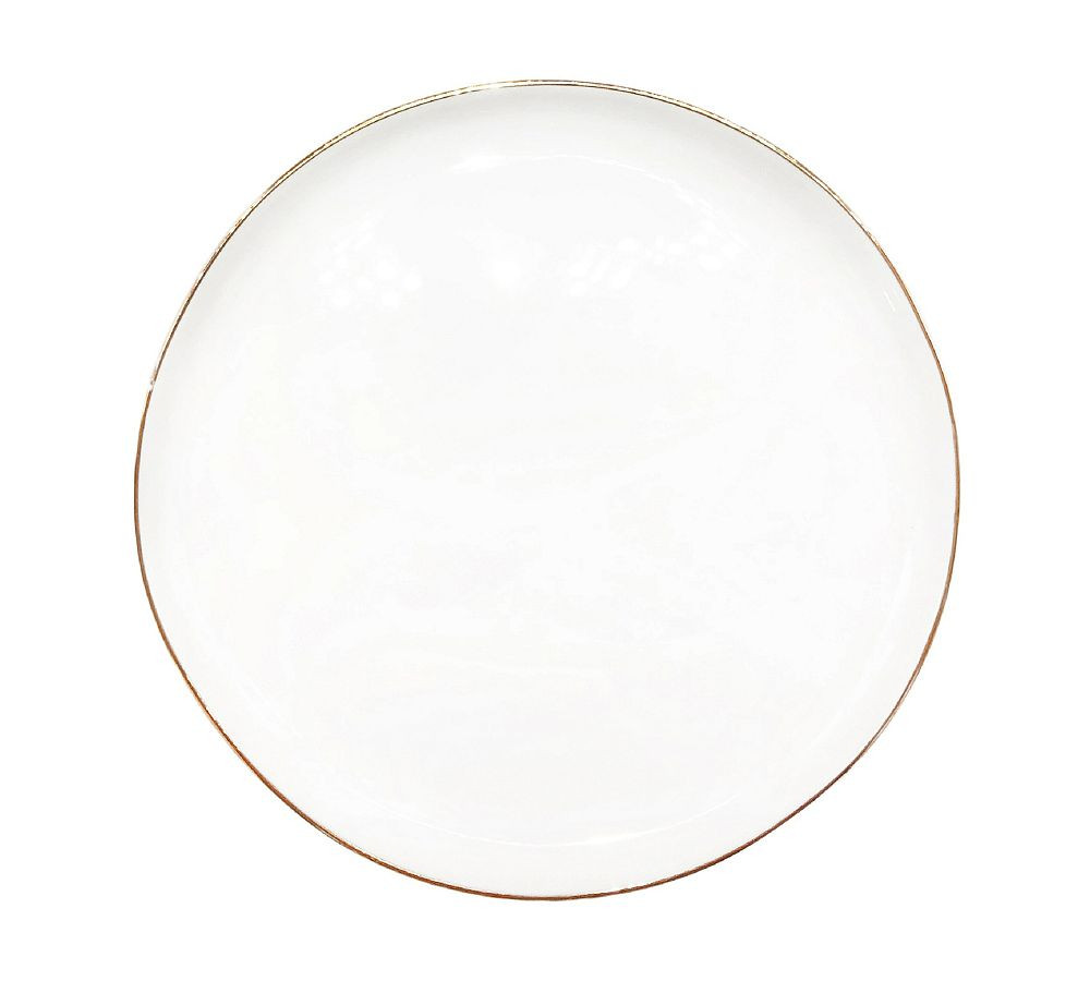 Abbesses Porcelain Medium Plates - Set of 4 | Pottery Barn (US)