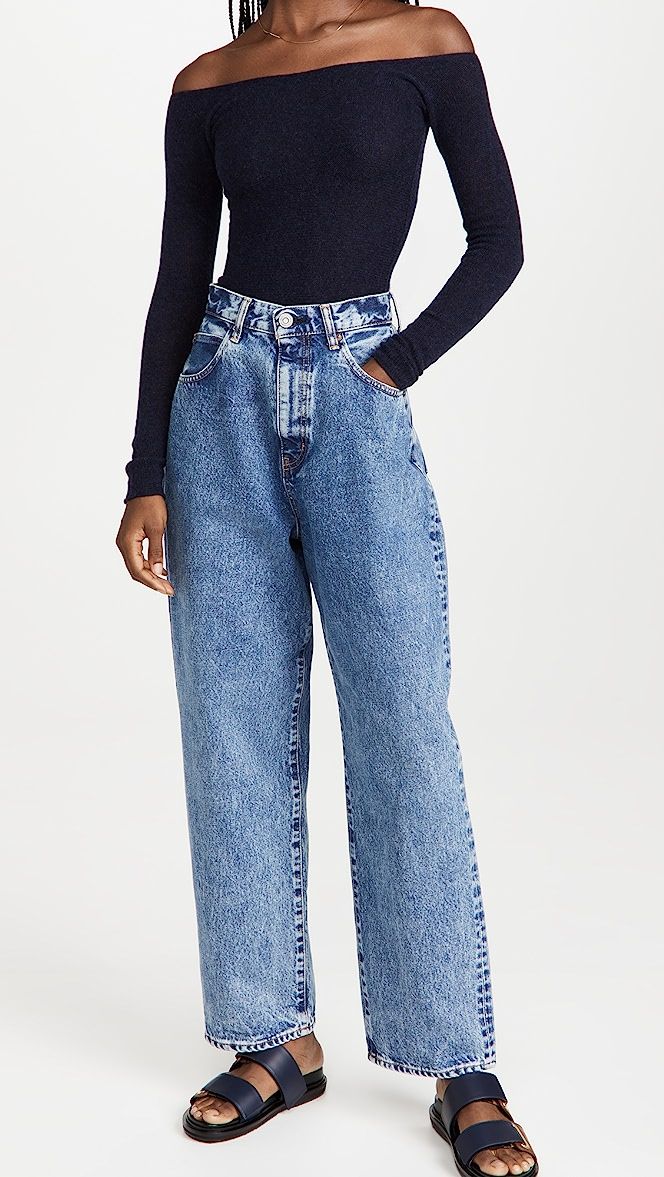 Mv San Jose Wide Tapered Jeans | Shopbop