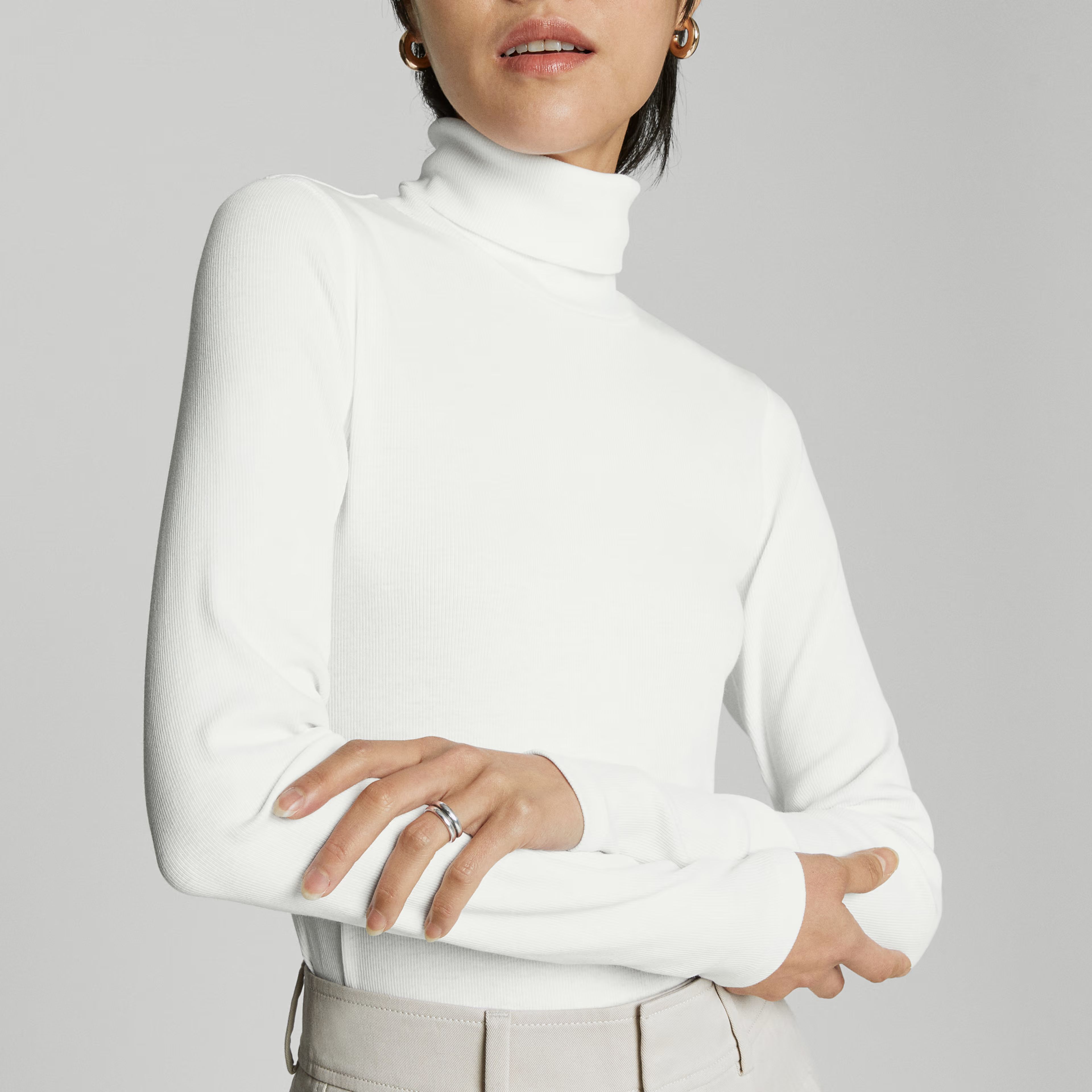 The Supima® Micro-Rib Turtleneck | Everlane