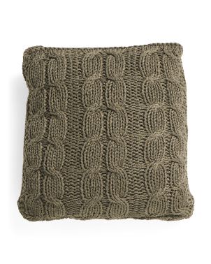 20x20 Sweater Knit Pillow | TJ Maxx