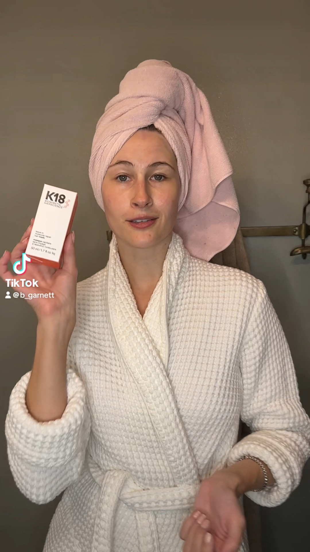 Had some questions on my robe & hair towel. I swapped to a micro fiber 2 years ago and it was an INSTANT change for my hair. Way less static fly away and overall less damage showing over time. 

And I’m obsessed with with this waffle robe. Sean and I have a matching set and it’s rhetorical perfec weight for warmer weather. Not so thin but not uncomfortably warm either. I sized up to a small 

Waffle knot robe | microfiber towel | hair towels | k18 | robe | summer robe | white robe | healthy hair 

#LTKStyleTip #LTKBeauty #LTKFindsUnder50