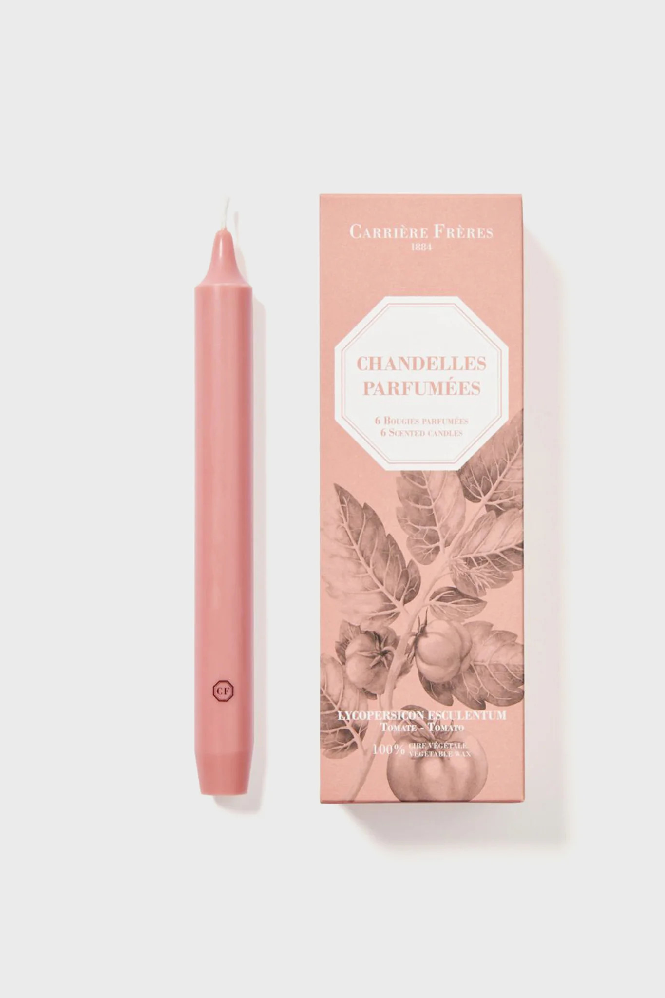 Tomato Scented Taper Candles (Set of 6) | Tuckernuck (US)