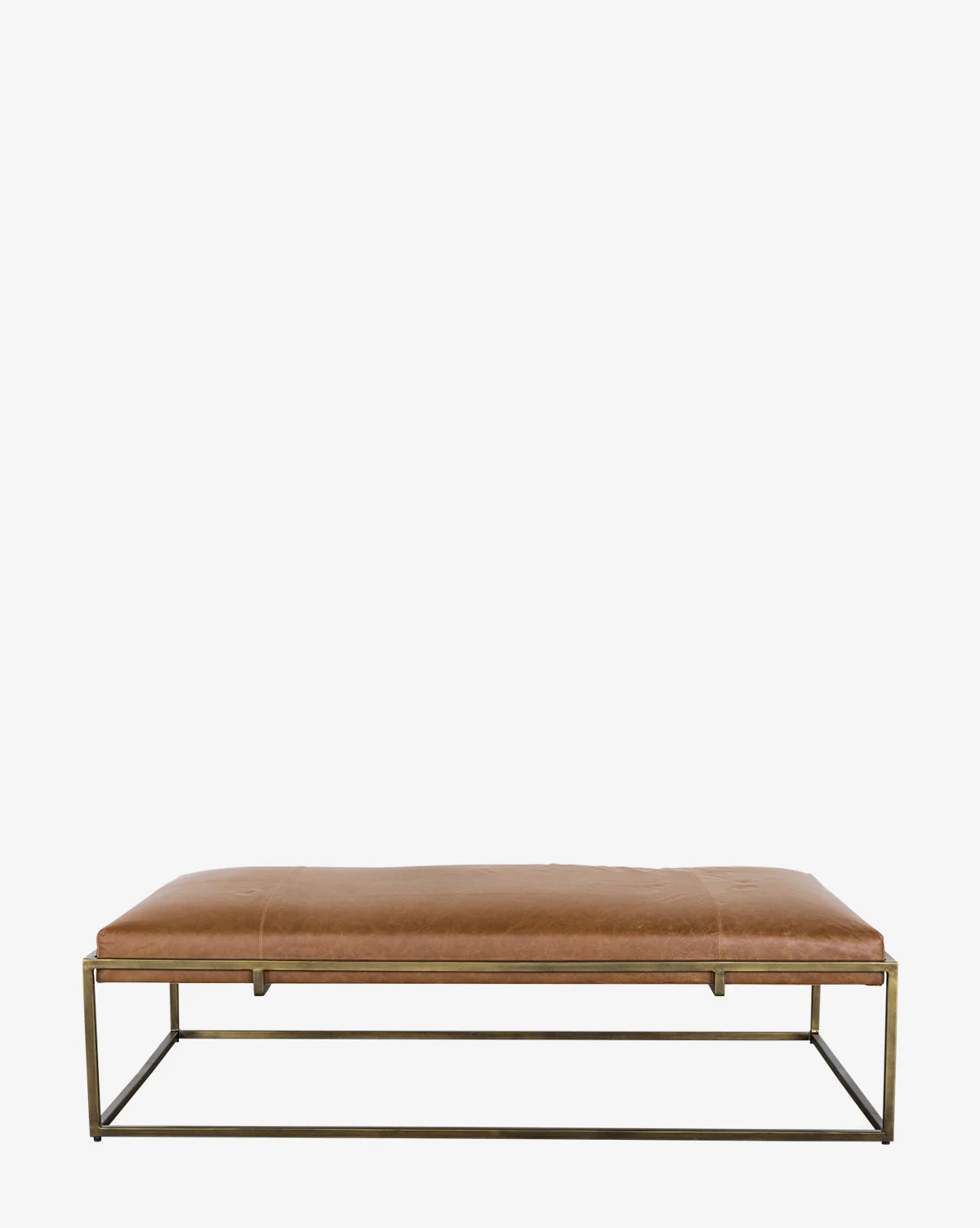 Harlow Leather Coffee Table | McGee & Co. (US)