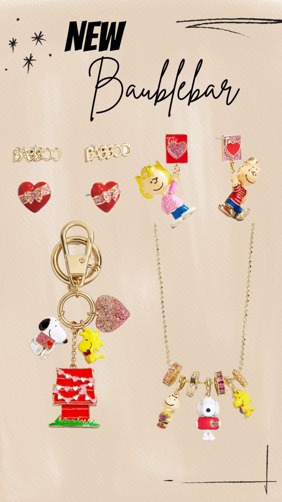 Baublebar Valentines Snoopy Collection 

#LTKSeasonal #LTKSaleAlert