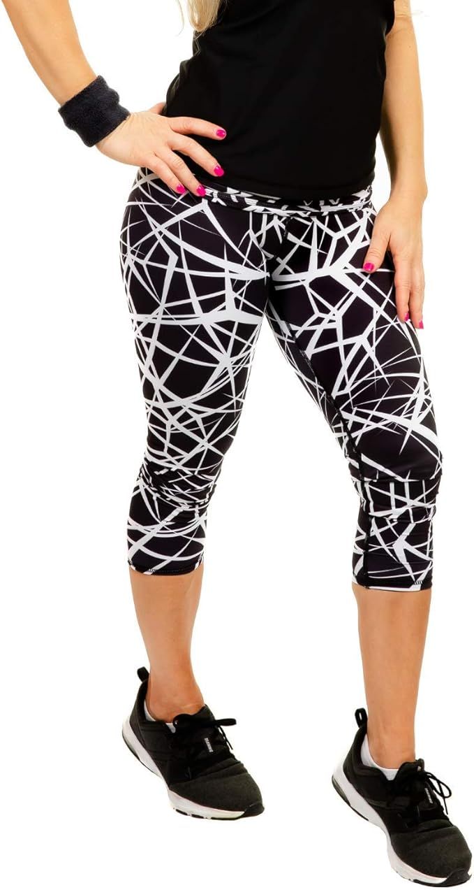 CompressionZ Compression Capri Leggings for Women - Yoga Capris, Running Tights, Gym Pants | Amazon (US)