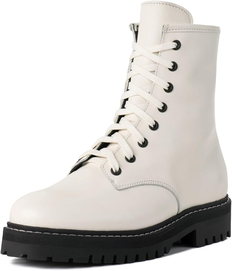Thursday Boot Company Women's Lace up Leather Combat Boots | Amazon (US)