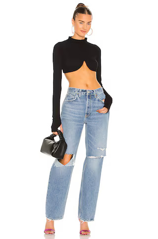 OW Collection Muse Top in Black Caviar from Revolve.com | Revolve Clothing (Global)