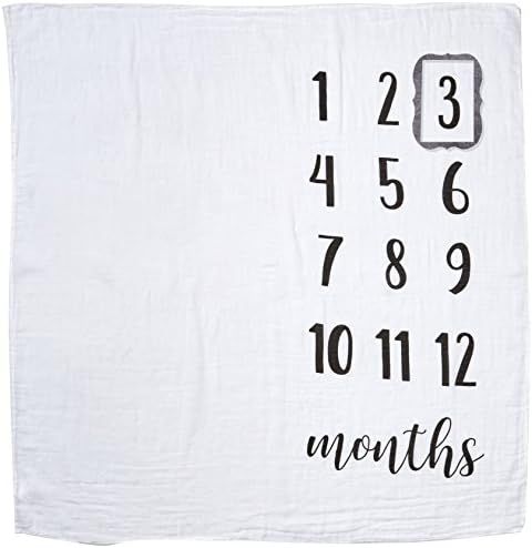Mud Pie Milestone Blankets (Monthly Milestone Blanket) | Amazon (US)