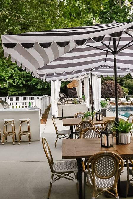 Seriously the best outdoor dining table ever! And I finally found outdoor French bistro chairs in stock. Run! 

Planter, outdoor chairs, outdoor furniture, patio furniture, patio chairs, Walmart, Overstock, Target 

#LTKSeasonal