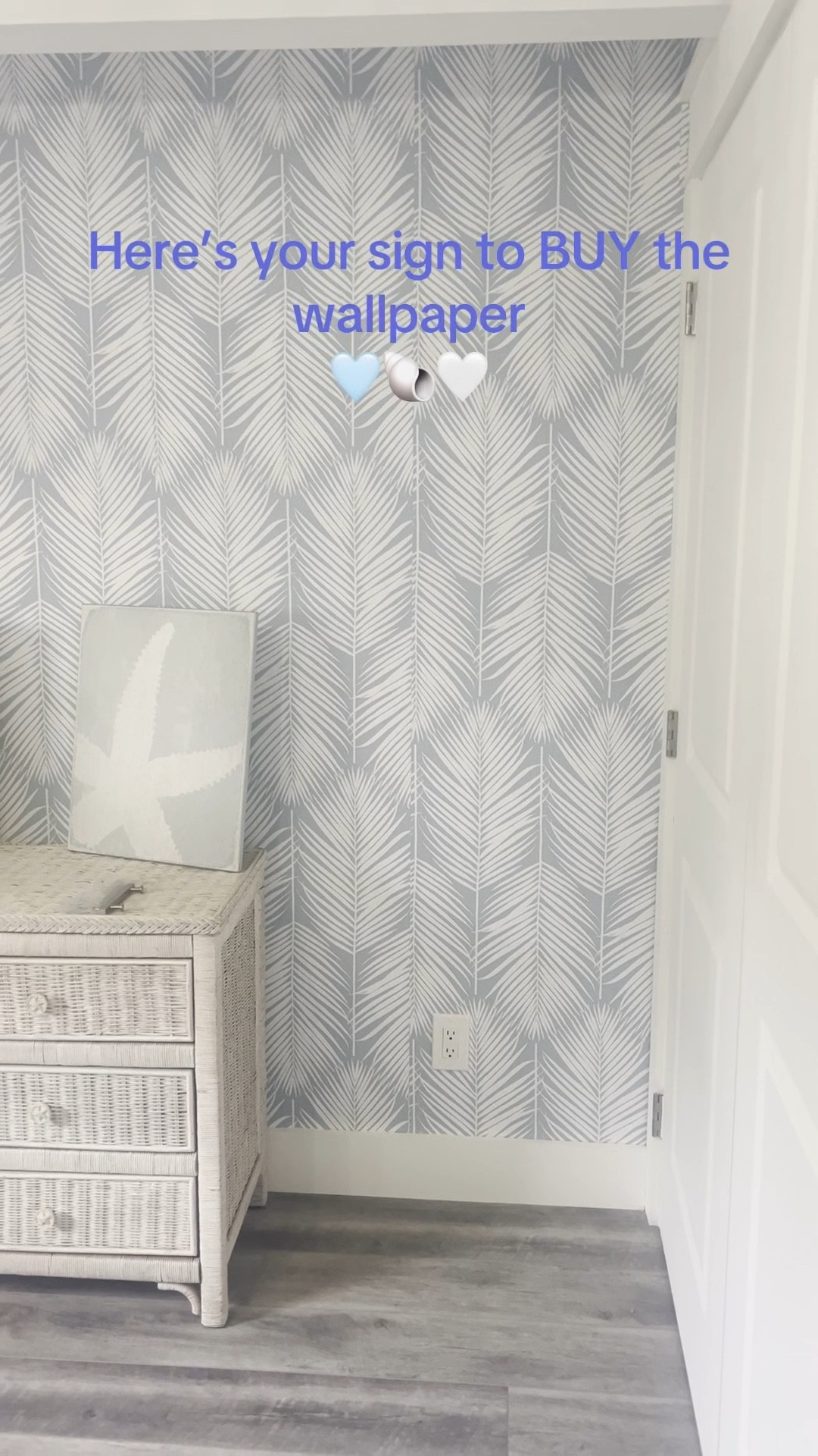 Here’s your sign to BUY the wallpaper 🤍🐚🩵

#LTKSummerEdit #LTKFindsUnder100 #LTKHome