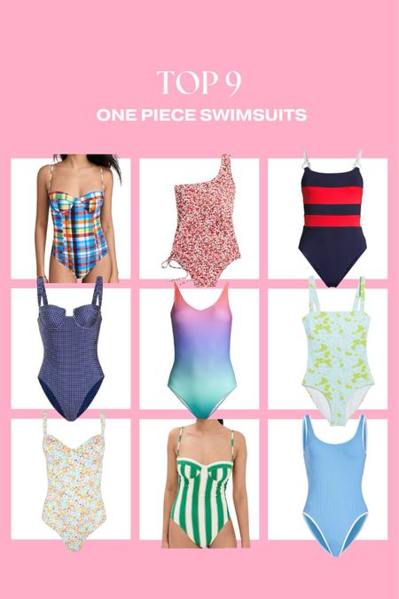 Favorite one piece swimsuits for the pool and beach this summer.

See more top 9 edits and everyday casual outfits over on CLAIRELATEY.com 

#LTKSwim #LTKFindsUnder100 #LTKSeasonal