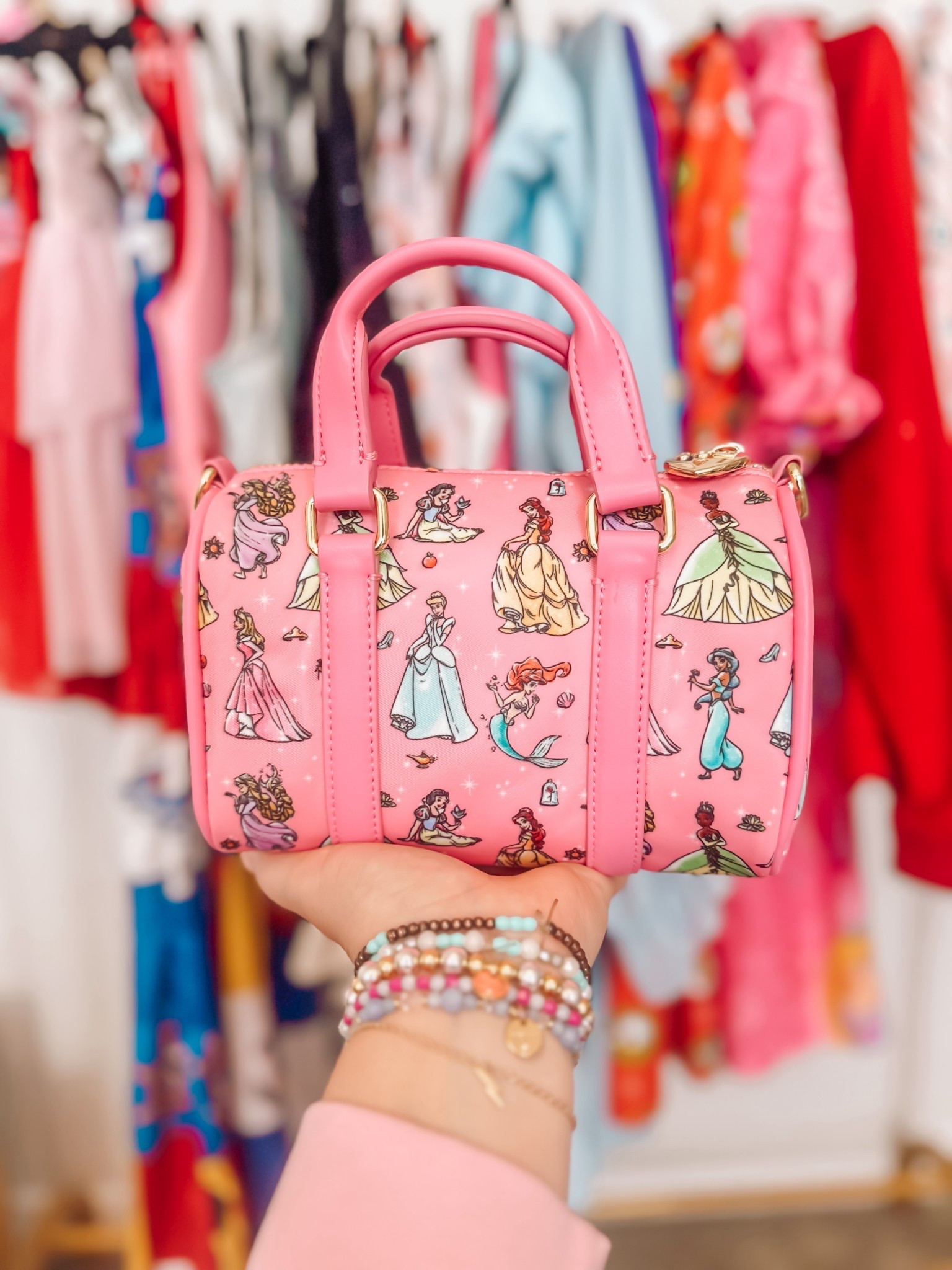The new Micro duffle from the Stoney Clover Princess collection drop 💕✨

#disney #disneystyle #stoneyclover #stoneycloverlane #scl #purse #bags 

#LTKdayinmylife #LTKselfcare #LTKootd