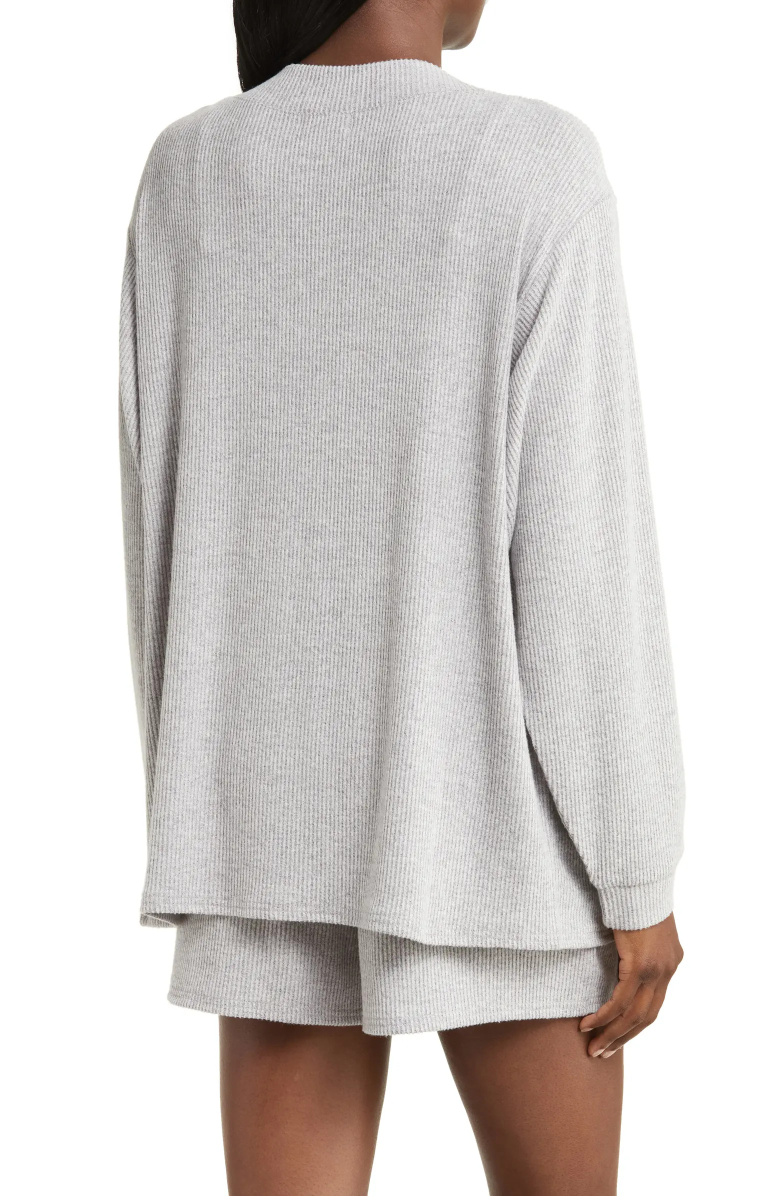 Open Edit 3-Piece Cozy Rib Pajamas | Nordstrom | Nordstrom