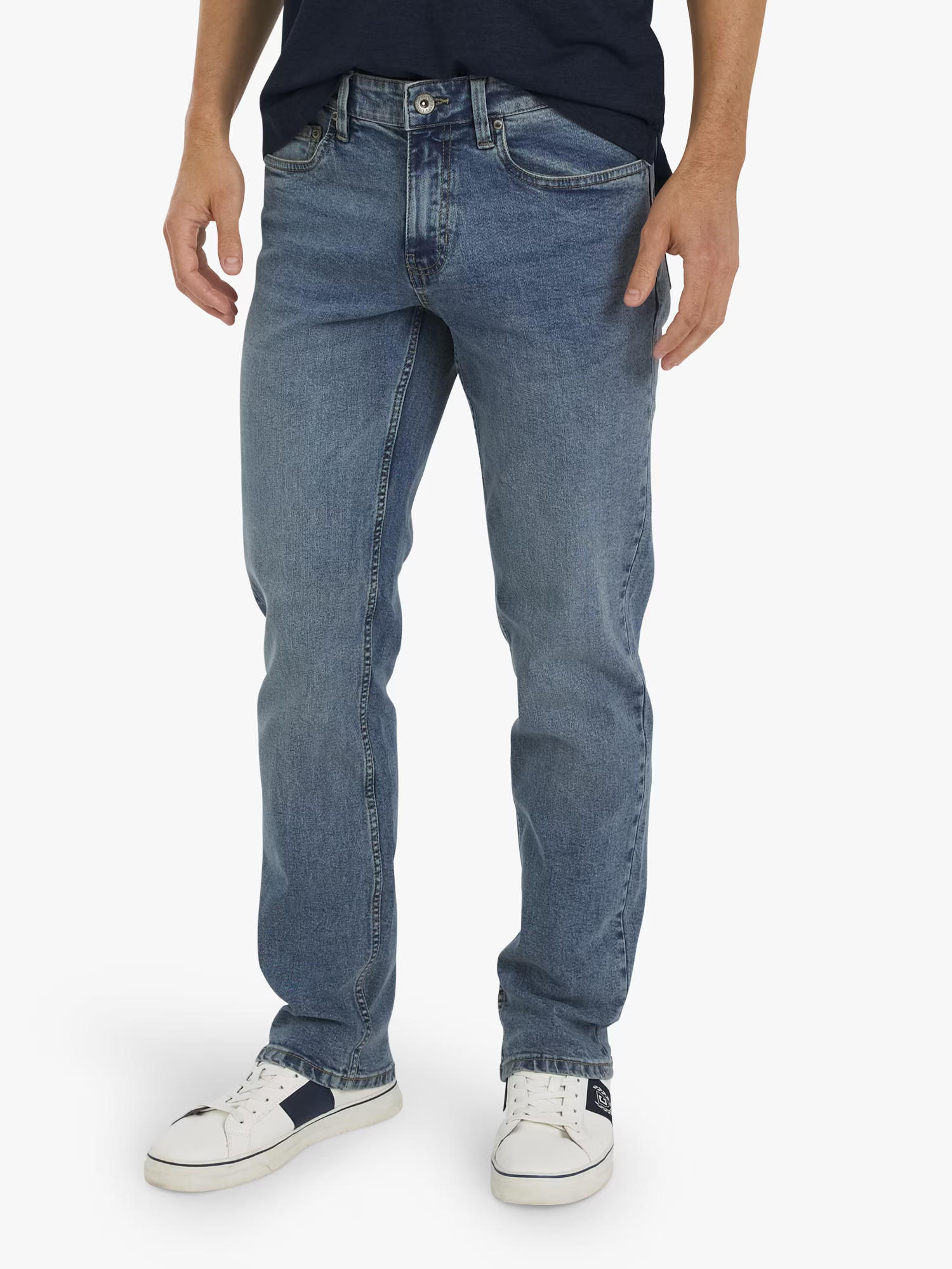 Chaps Men's & Big Men's Stretch Regular-Fit Denim Jeans, Sizes 30-42 | Walmart (US)