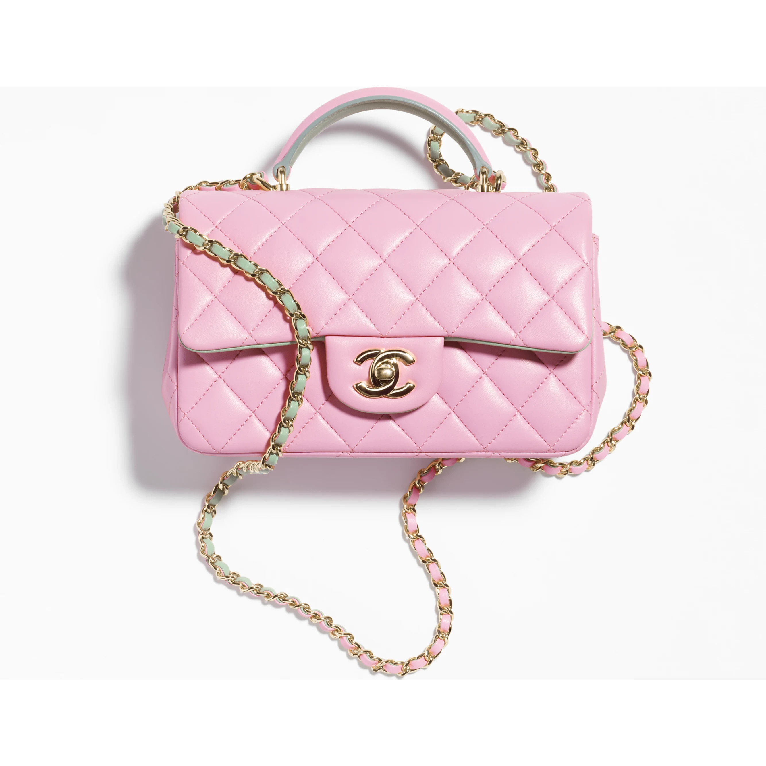 Mini Flap Bag with Top Handle | Chanel, Inc. (US)