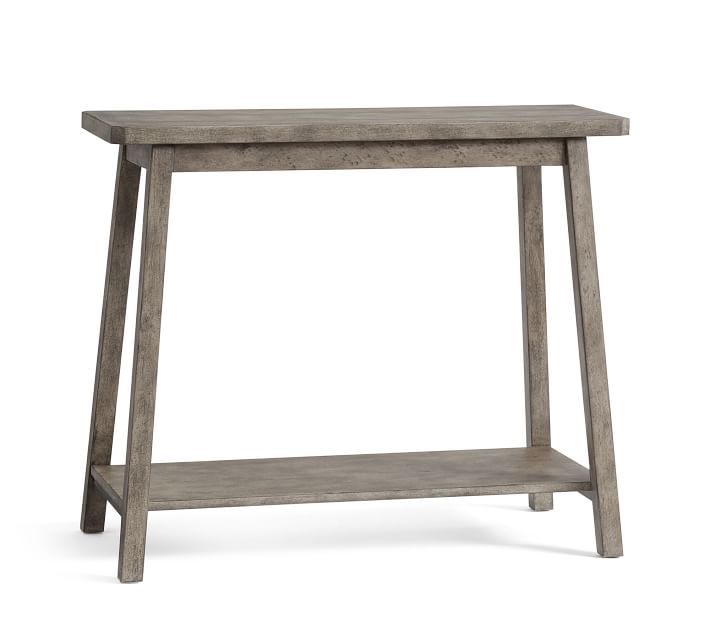 Mateo 36" Console Table, Salvaged Gray | Pottery Barn (US)