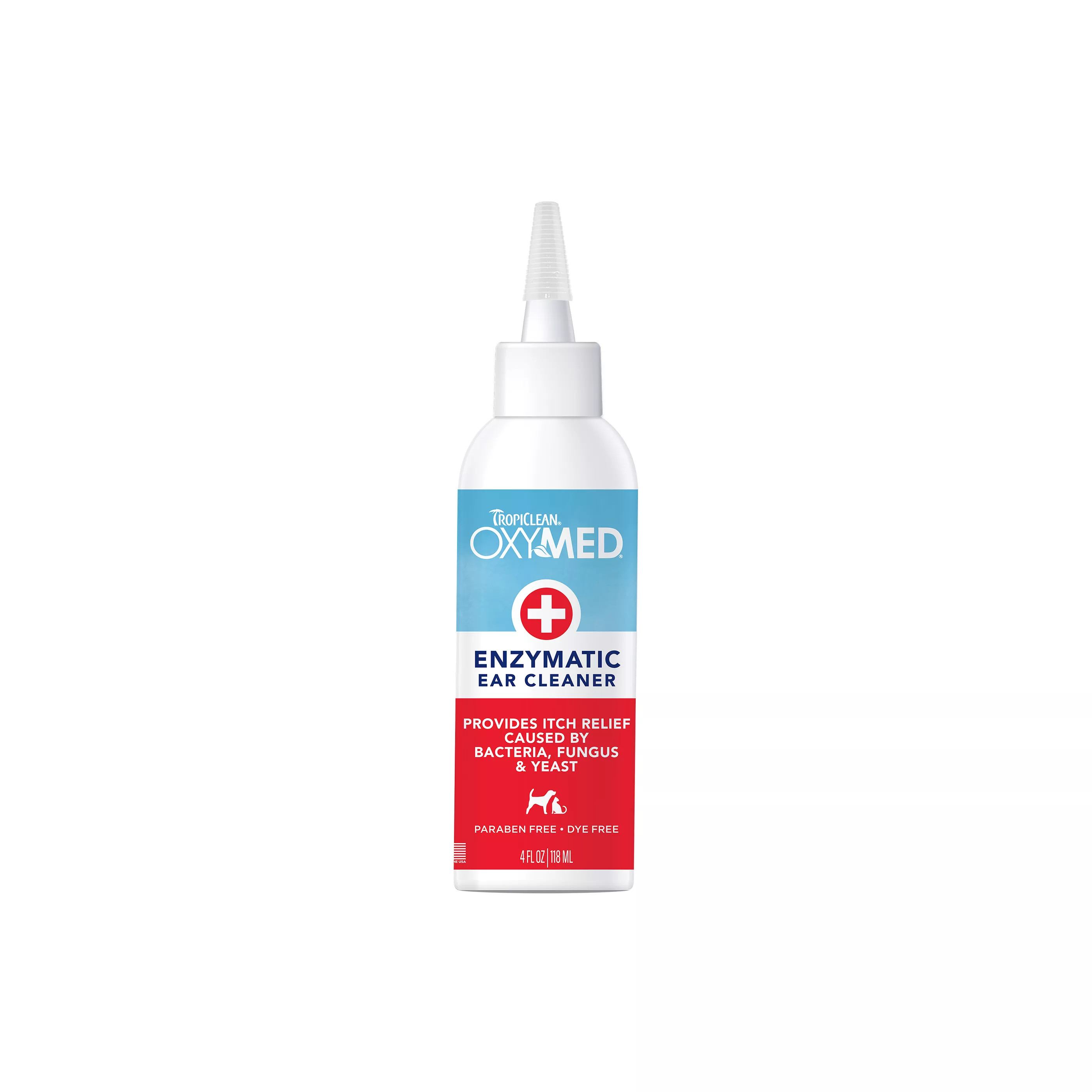 TropiClean OxyMed Enzymatic Ear Cleaner, 4oz | PetSmart