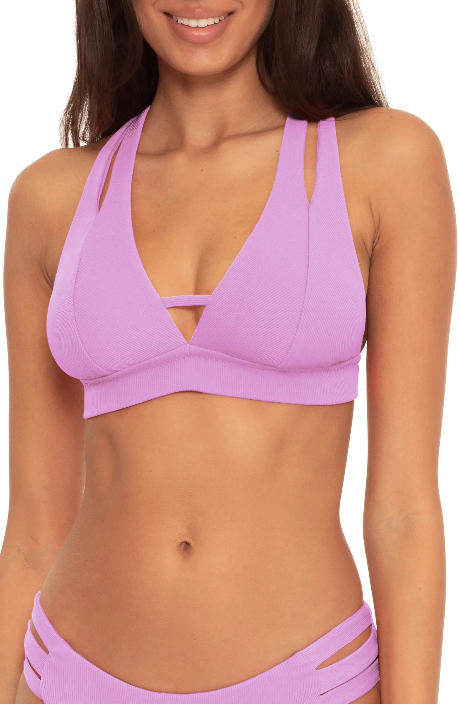 Split Halter Bikini Top | Nordstrom