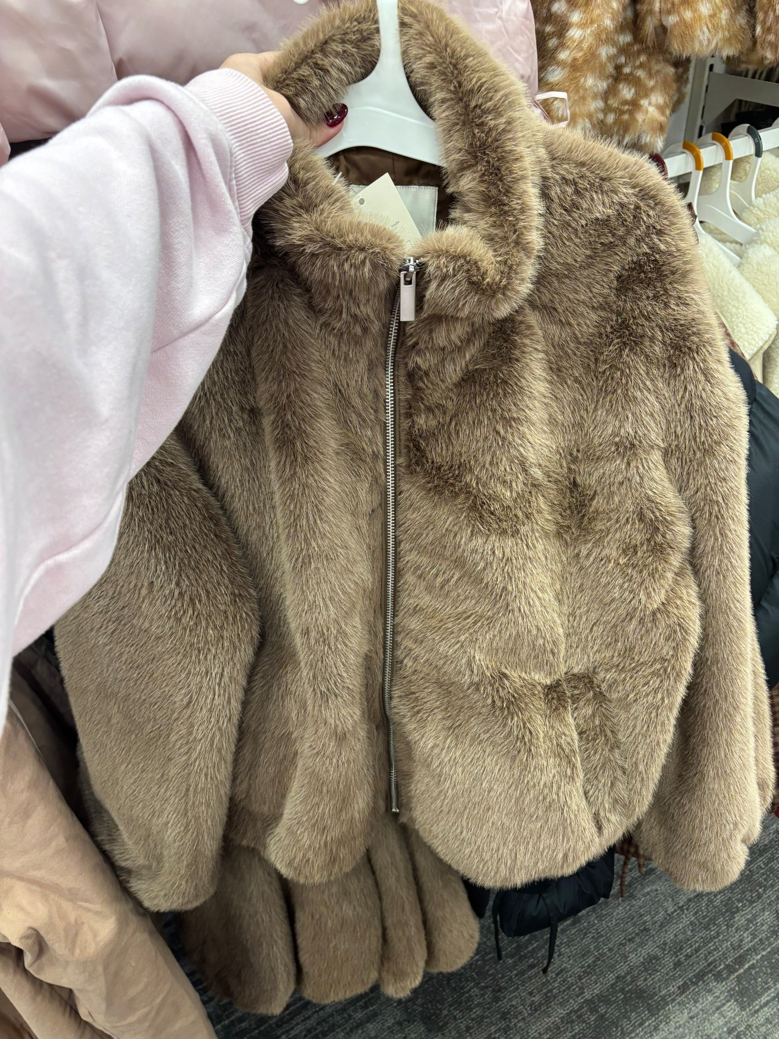 brown fur coat perfect for winter 

soft coat, winter jacket, fur coat, women’s coat

#LTKFindsUnder50 #LTKHoliday #LTKSeasonal