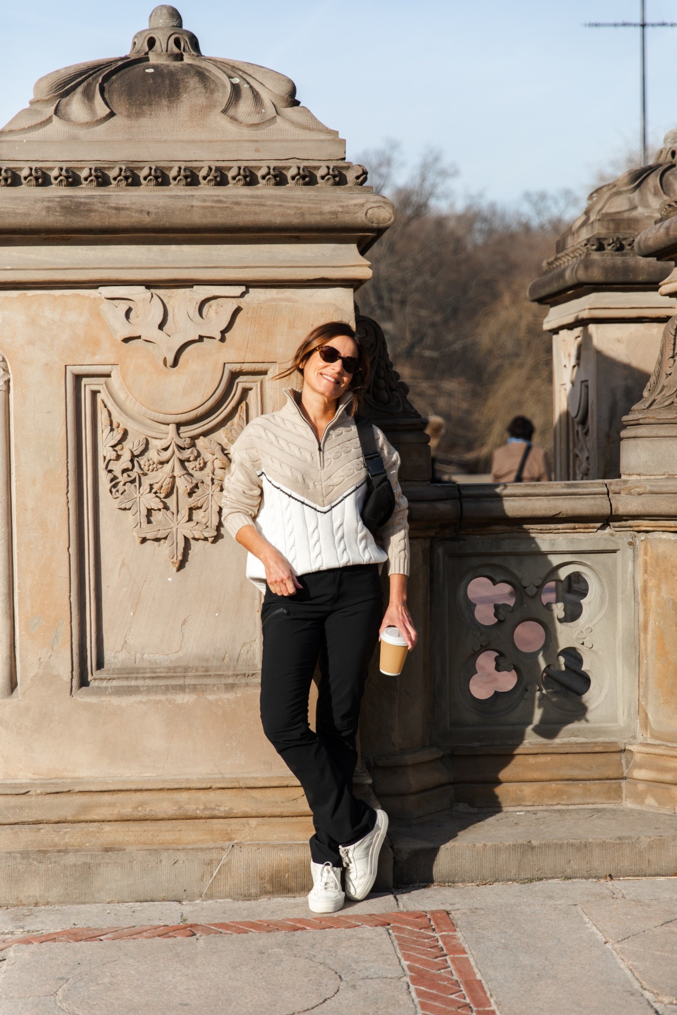 The straight leg techno pant by @alpnrock  is as comfortable as they come and perfect for erranding, or traveling. 
The varsity inspired half-zip also by @alpnrock,  has an old school prep aesthetic - such a vibe!

Both these @alpnrock pieces are eco-friendly and cruelty free.


#LTKOver40 #LTKTravel #LTKActive