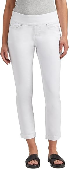 Jag Jeans Women's Amelia Mid Rise Slim Ankle Pants | Amazon (US)