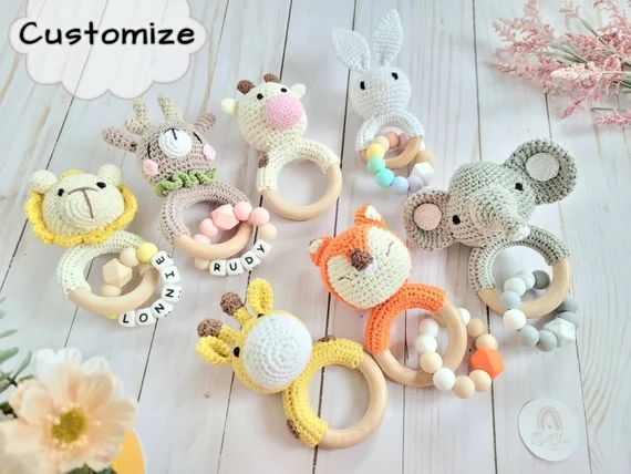 Happy Jingling Animal Soft Baby Toy. Cheerful Pregnancy Gift. | Etsy | Etsy (US)