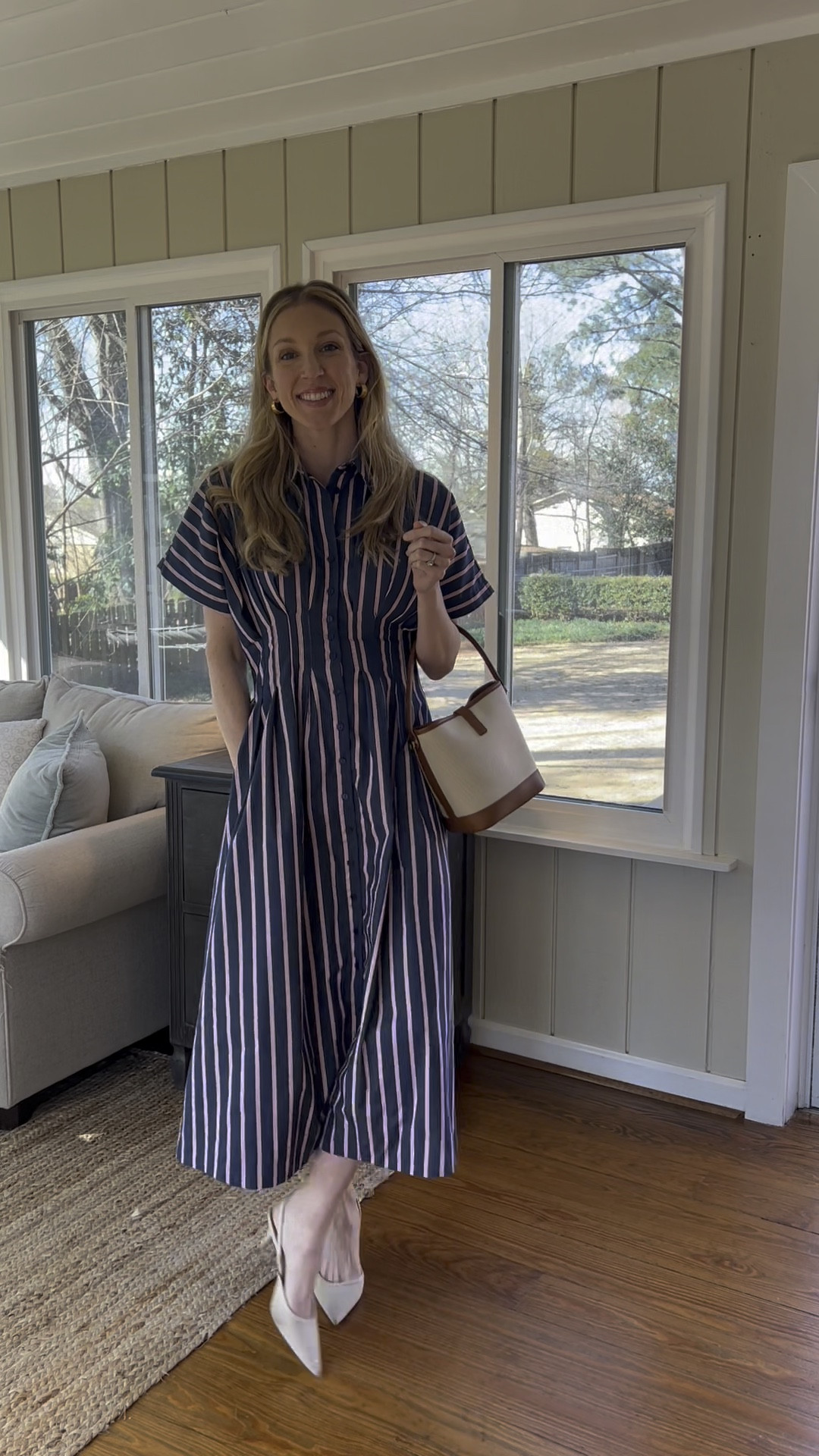 Work outfit of the day! This dress is so comfy and perfect for the office. 

#LTKWorkwear #LTKStyleTip #LTKWatchNow