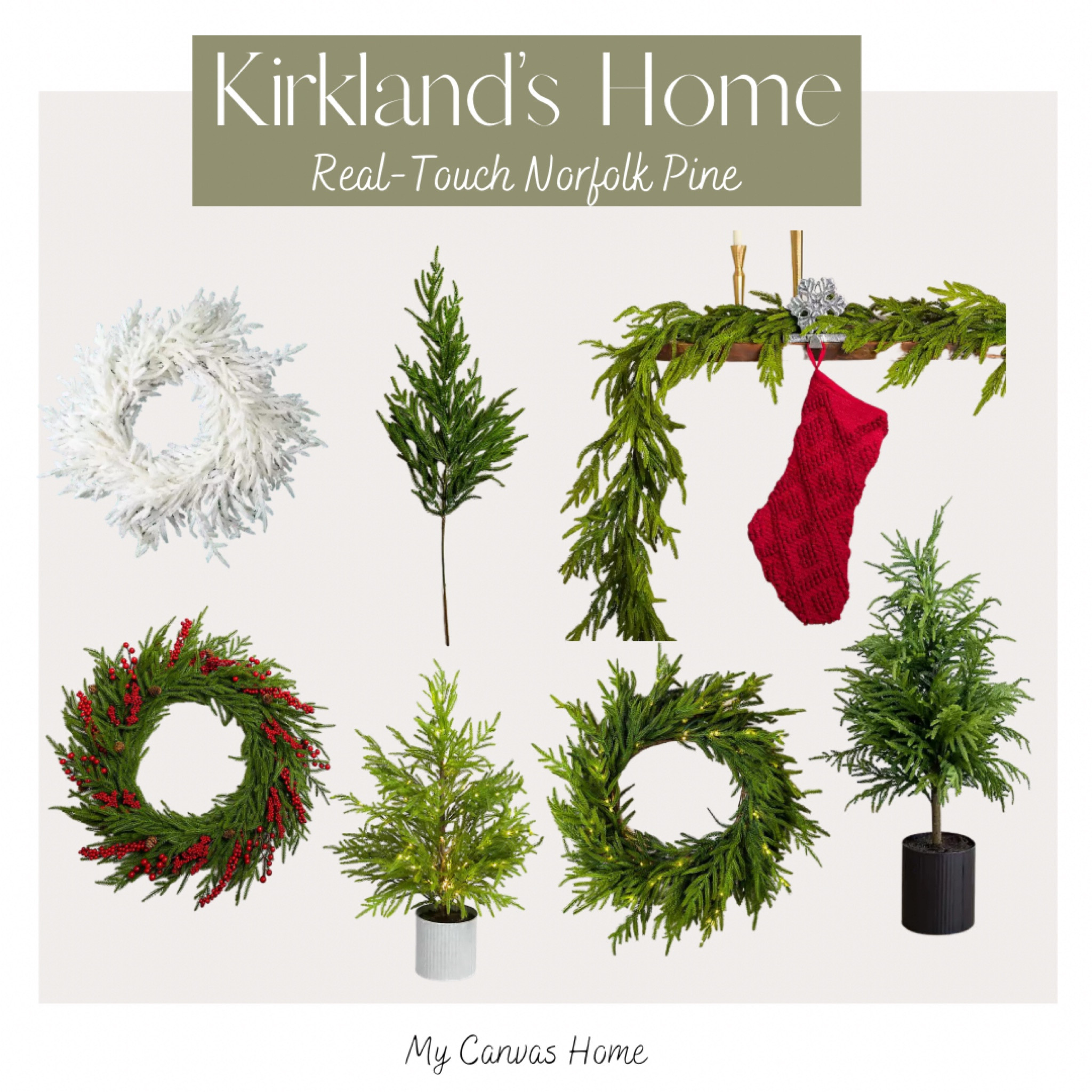 Kirkland's Real-Touch Norfolk Pine Stem