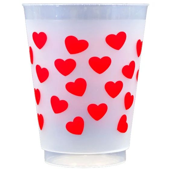 Ready to Ship: Valentine's Day Frosted Roadie Cup 10 Pack | Etsy | Etsy (US)