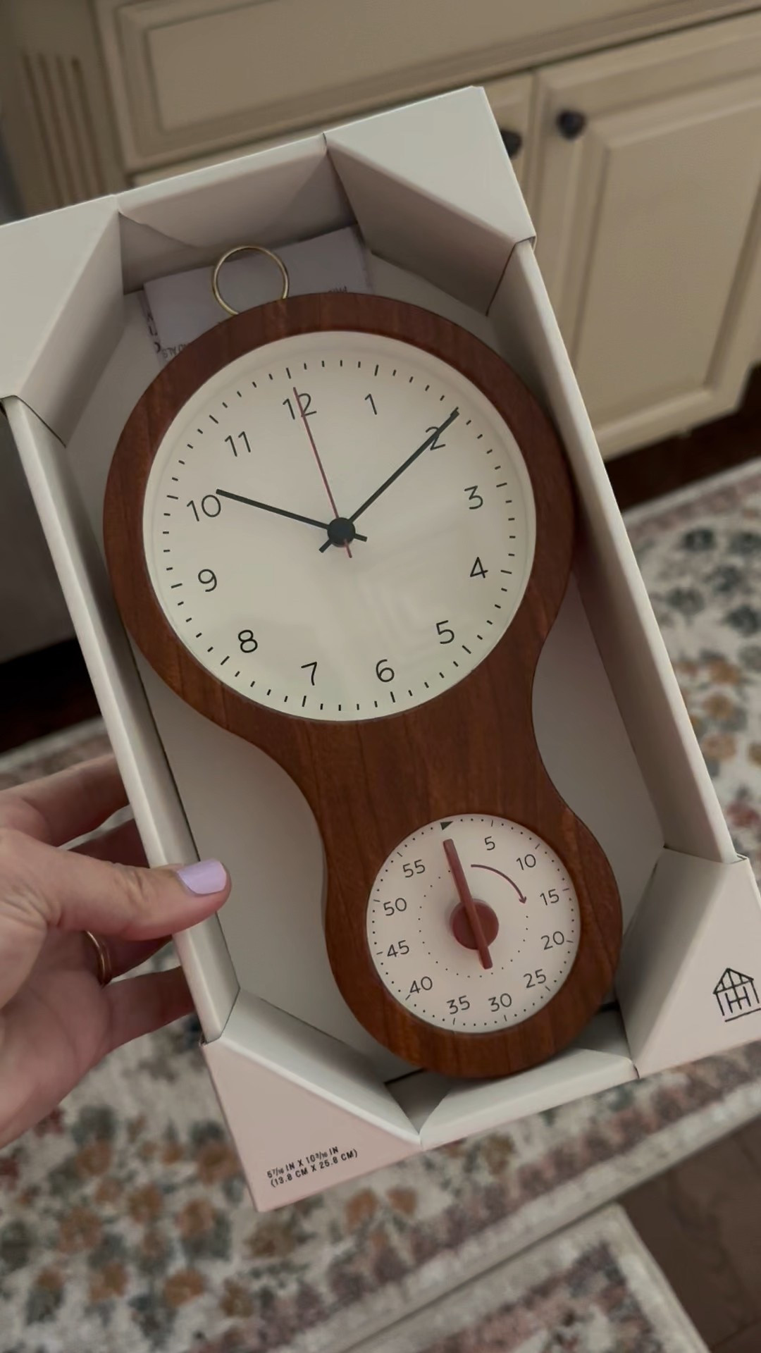 I LOVE this kitchen clock/timer from the new Hearth & Hand line!!!! I cannot wait to hang it up!

#LTKHome #LTKFindsUnder50