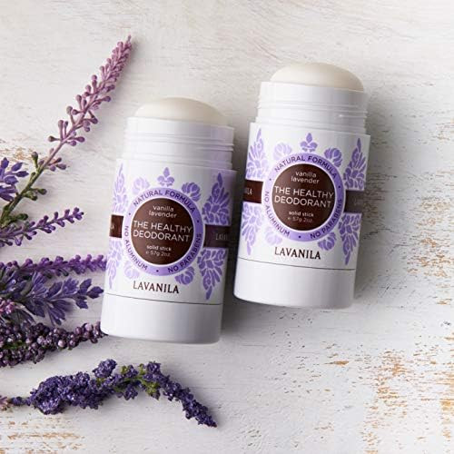 Lavanila The Healthy Deodorant, Vanilla Lavender 2oz, 2 pack - Natural, Aluminum and Baking Soda ... | Amazon (US)