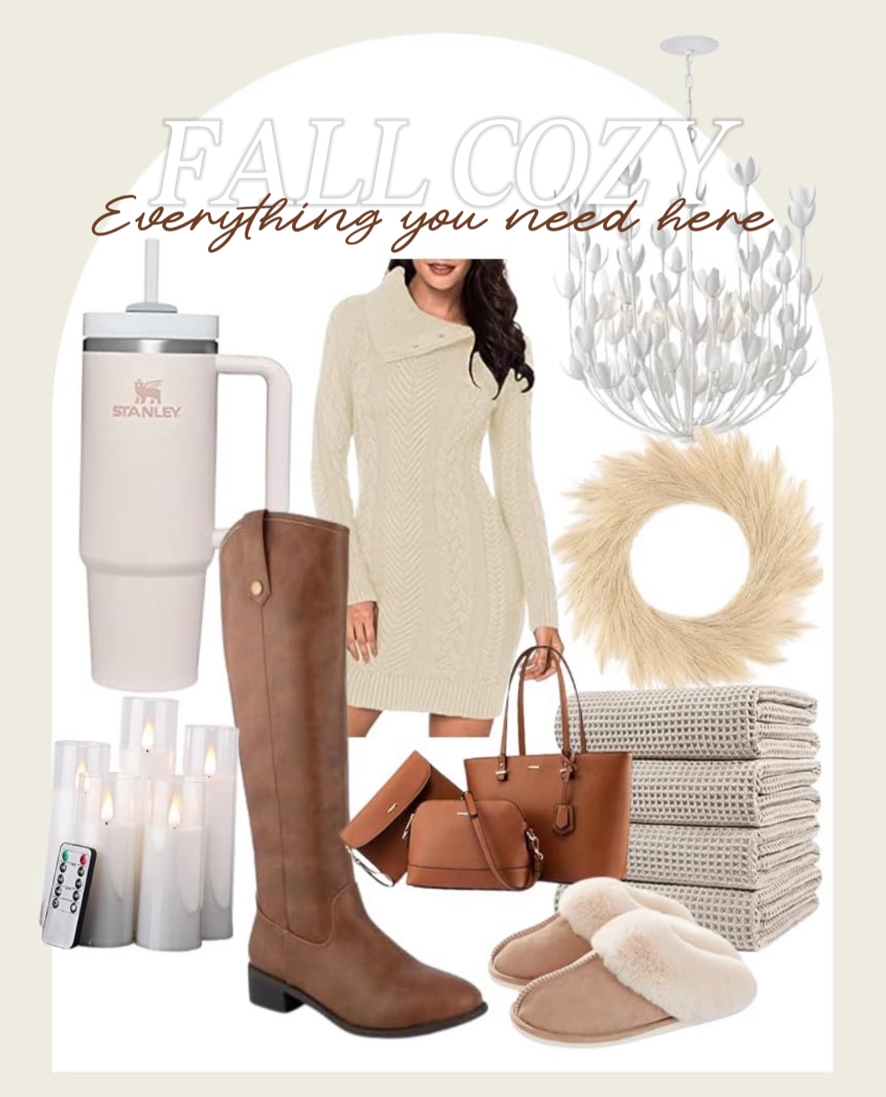 Wrapped in warmth, sipping something spiced, and surrounded by all the cozy textures — these Amazon fall finds are giving peak autumn vibes. Tap to shop your new season staples. 🍁 
#CozyFall #AmazonHome #LTKFall #FallFavorites 

 #LTKU #LTKStyleTip #LTKautumn