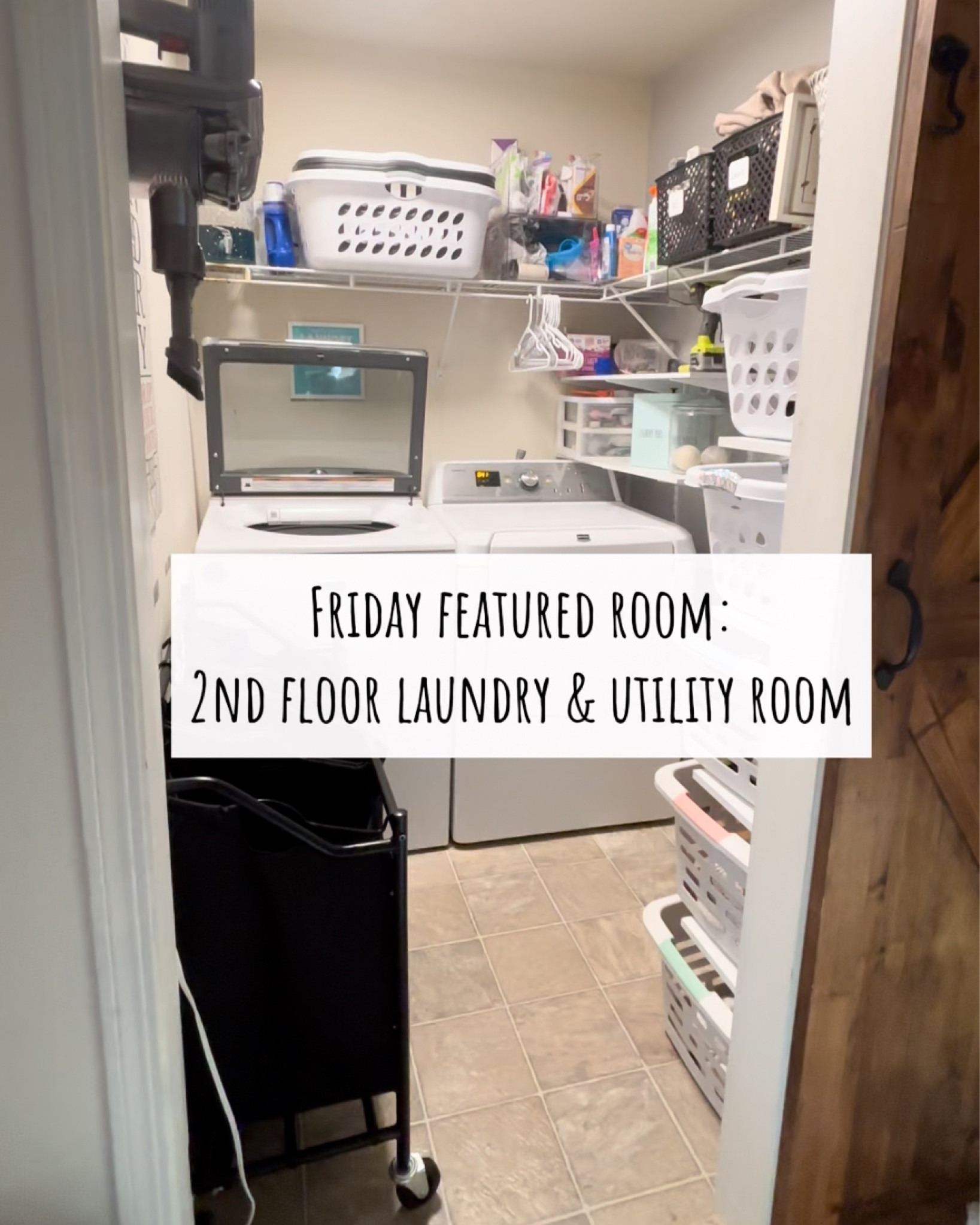 Friday featured room: laundry room/2nd floor utilty room

#LTKhome