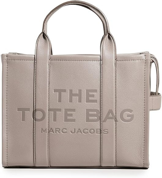 Marc Jacobs Women's The Leather Medium Tote Bag | Amazon (US)