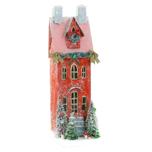 Cody Foster & Co Red Townhouse Christmas Village Building HOU-338 | Amazon (US)