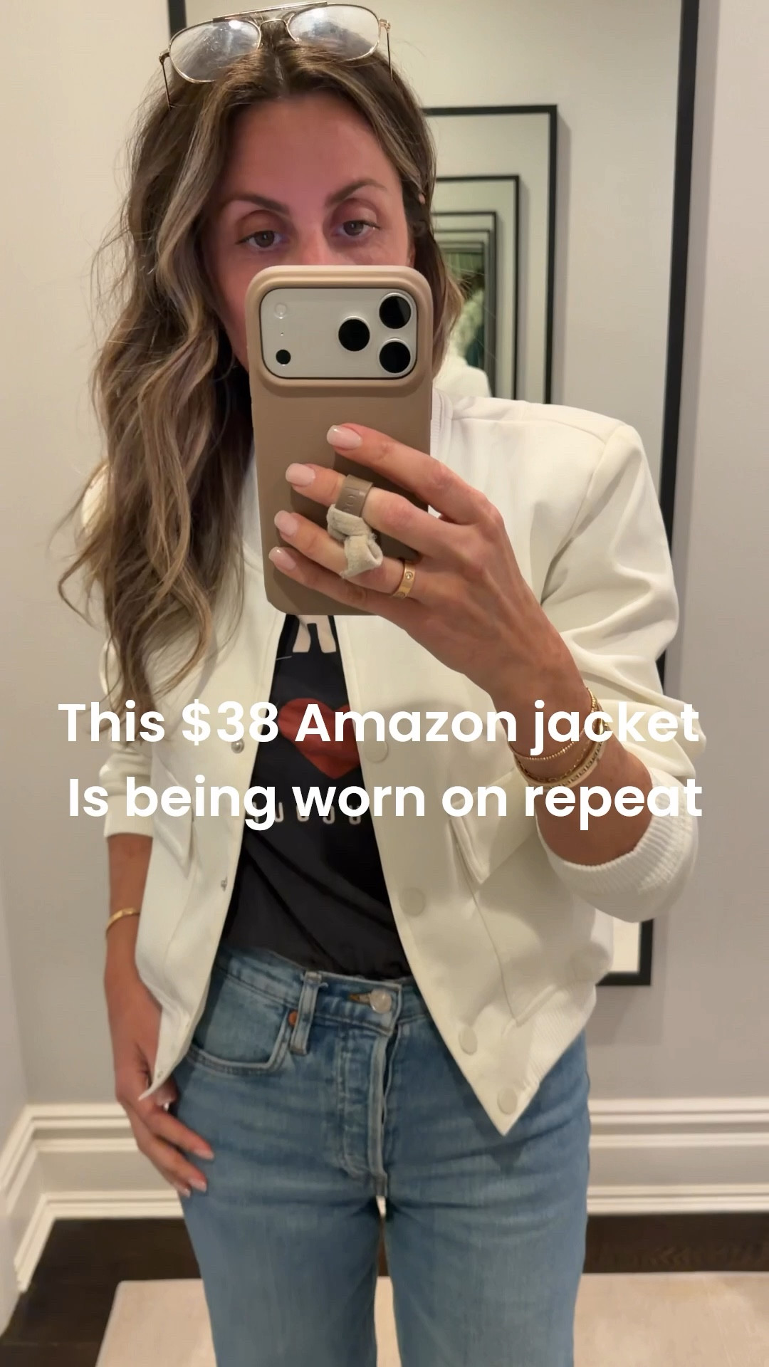 Get this jacket! You will thank me later!! I just bought it in black too but it comes in 10 colors 

#LTKOver40 #LTKmomlife #LTKootd