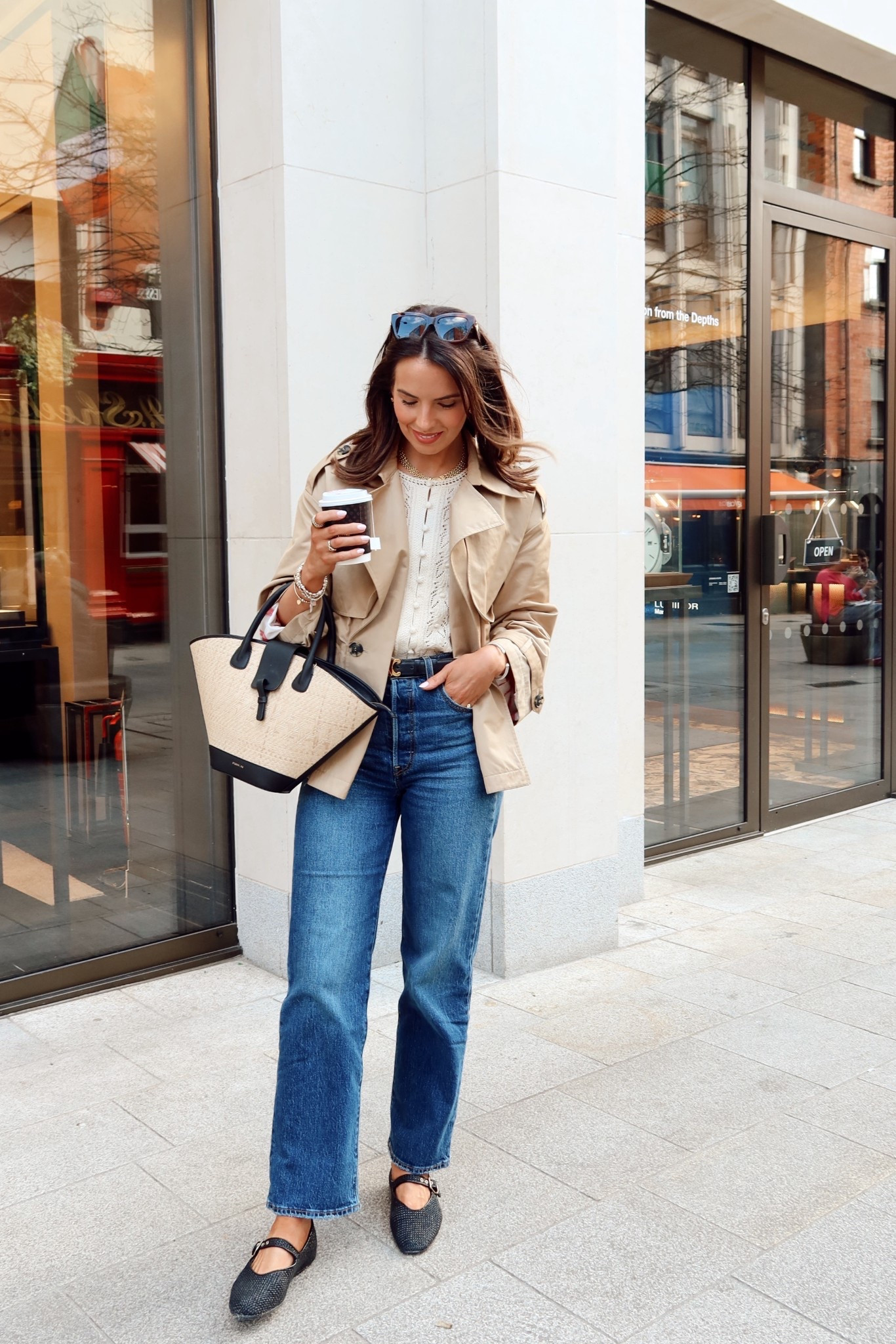It’s officially spring 🤍 

#LTKjeans #LTKuk #LTKspring