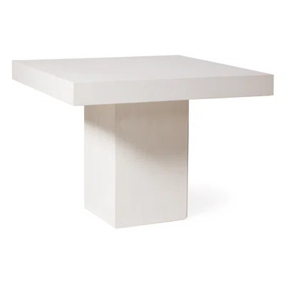Perpetual Provence Stone/Concrete Dining Table Color: Ivory White | Wayfair North America